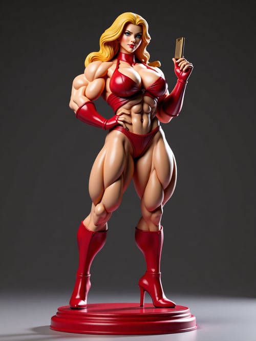Character Figurine by FutureFemPhysique on Tensor.Art