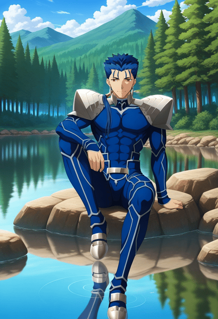 Lancer / Cú Chulainn | Fate by andinmaro146 by user_680967095118289292 on Tensor.Art