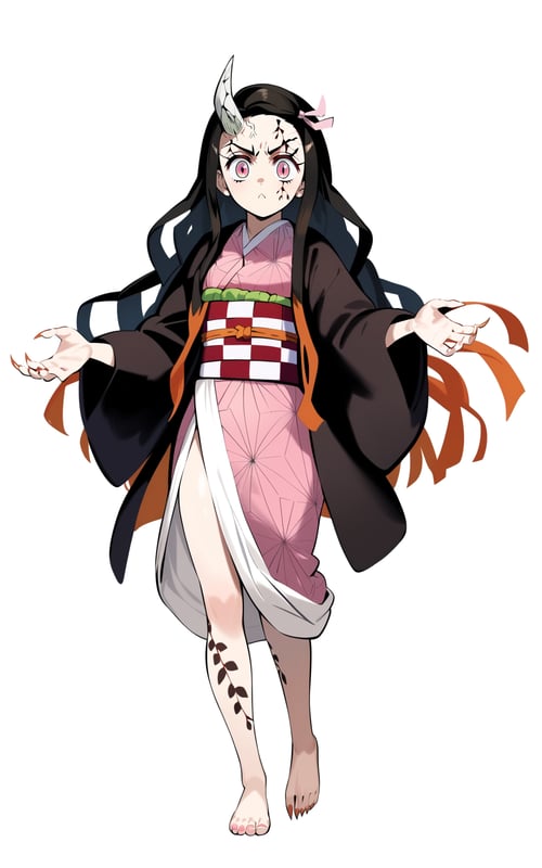【鬼灭之刃-Kimetsu no Yaiba】祢豆子-Kamado Nezuko by Tangerboom on Tensor.Art