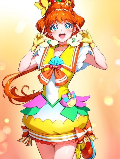 Cure Papaya (Tropical-Rouge! Pretty Cure) - Secret by Ttan on Tensor.Art