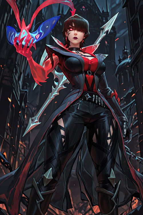 Shauna Vayne Demoncursed | League of Legends by SoliGFlamer on Tensor.Art