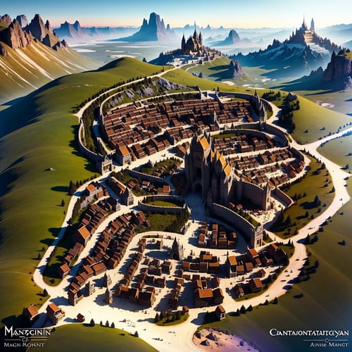 Fantasy City Map Generator by user_653089063695360983 on Tensor.Art