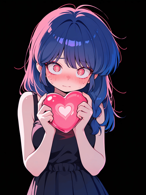 cute Retro Girl by inknoir on Tensor.Art