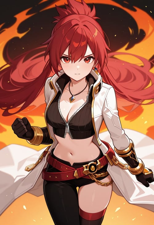 Elsword - Elesis (Flame lord/Blazing heart) by Pio on Tensor.Art