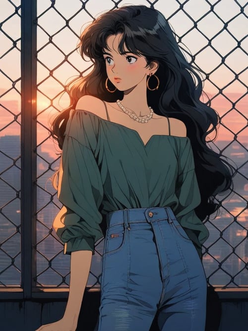 Illustrious 80s Anime Revival | Classic Anime by Nova Icon AI  on Tensor.Art