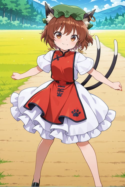 Chen (Touhou Project) - 橙 (東方) by RDMPrompt on Tensor.Art