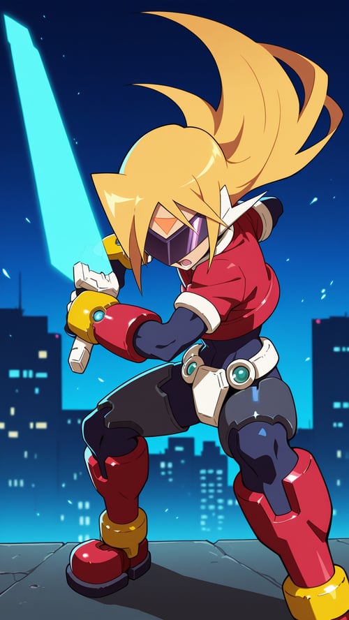 Girouette (+Model Z) - Megaman ZX by bfai on Tensor.Art