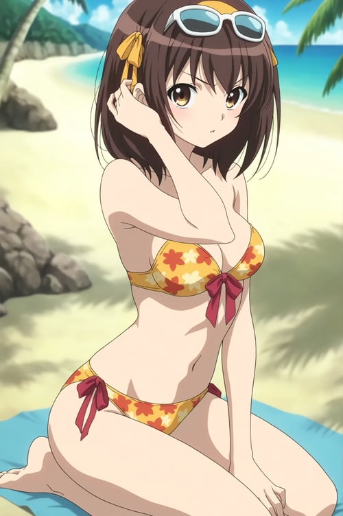 Haruhi Suzumiya (涼宮 ハルヒ) - The Melancholy of Haruh by Katori Konoe on Tensor.Art