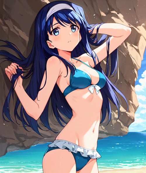 Futaba Aoi (VIVIDRED OPERATION) / 二葉 あおい (ビビッドレッ.. by reprinter on Tensor.Art