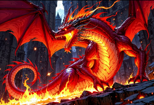 Velvet's Epic Dragons | Flux [by VelvetS] by Z'AI_Art on Tensor.Art
