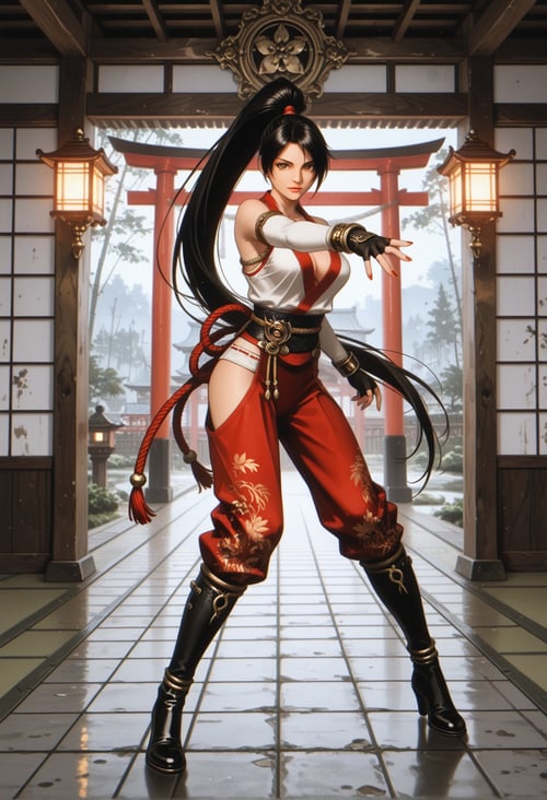 [SDXL] Momiji, the Shrine Maiden by PictureT on Tensor.Art