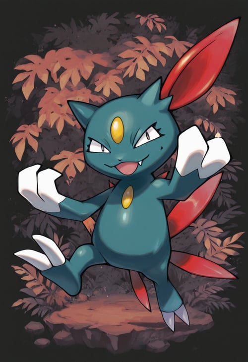 Sneasel: Sharp Claw Pokémon | ニューラ (Pokedex #0215) by user_791864061234062418 on Tensor.Art