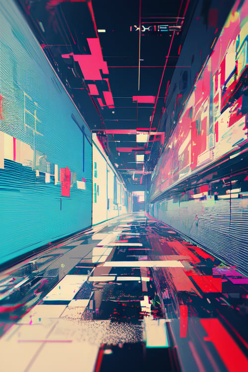 Glitch / Error [Style Test] by OrangePunk on Tensor.Art