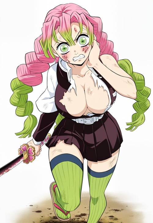 Mitsuri Kanroji (Demon Slayer - MANGA) by R0NZ4G4 on Tensor.Art