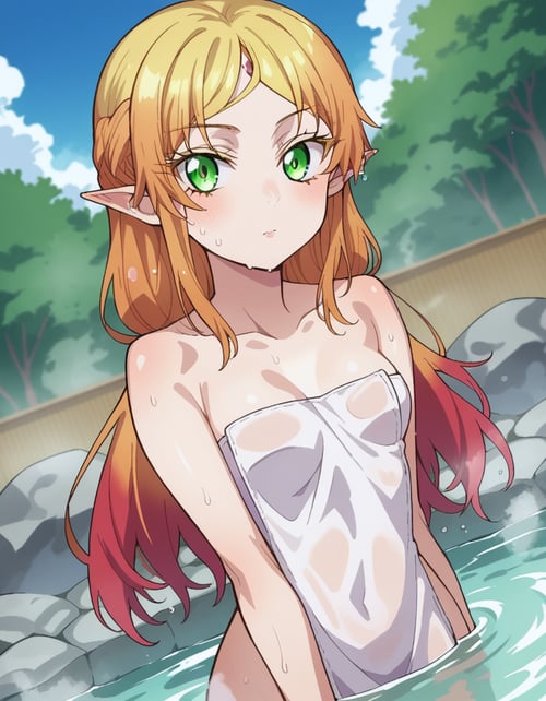 Sui 翠 / Tsundere Elf (Isekai Ojisan) - Nochekaiser by Ttan on Tensor.Art