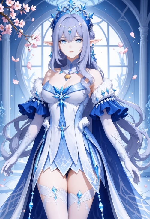 冰之女皇-原神-Illustrious光辉 by 云落 on Tensor.Art