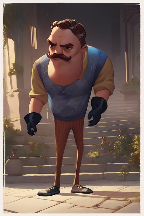 Theodore Peterson Hello Neighbor by Oliver DR on Tensor.Art