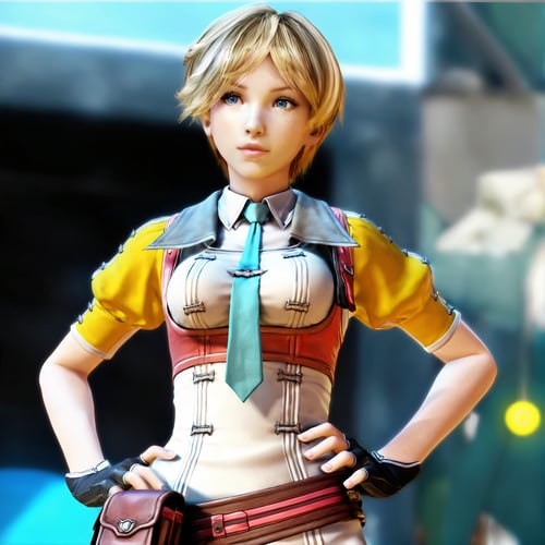 Alyssa Zaidelle from Final Fantasy XIII-2 by user_796276753583649769 on Tensor.Art