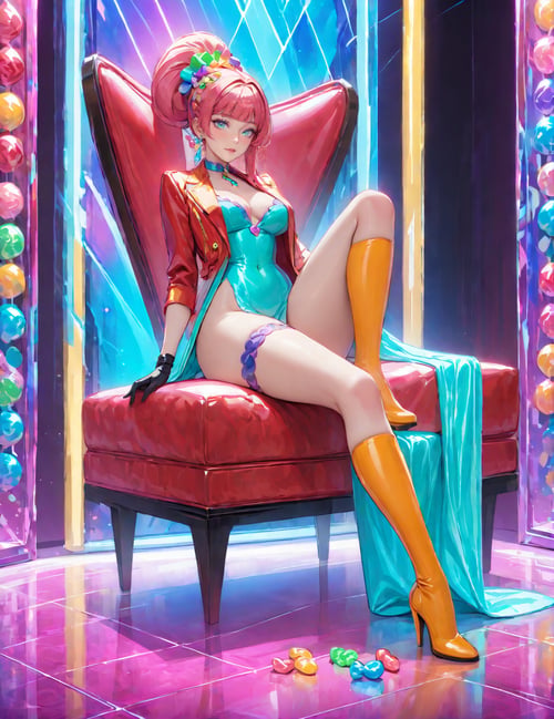 阿芙蕾娅-糖果女孩(双子模型二) by 纳兰芸诗是阿芙蕾娅 on Tensor.Art
