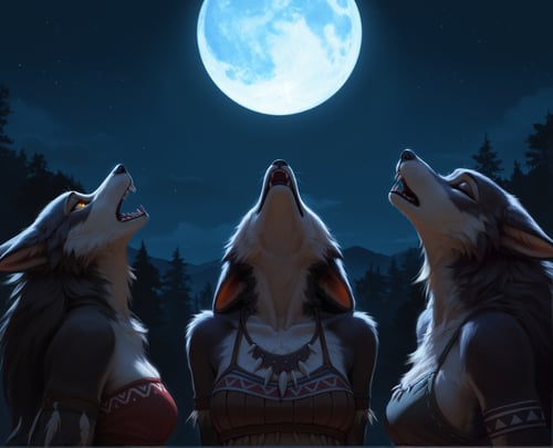 3WolfMondAI-SDG by Xeno443 on Tensor.Art