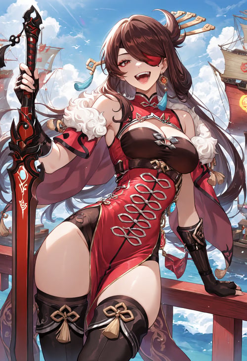 Beidou (北斗) - Genshin Impact by leend.frey on Tensor.Art