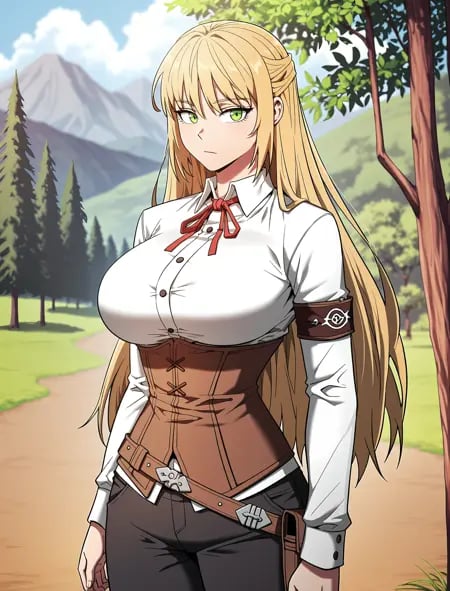 Marya Sen Karabel / Academy's Genius Swordmaster by GeorgeDelaSelva on Tensor.Art