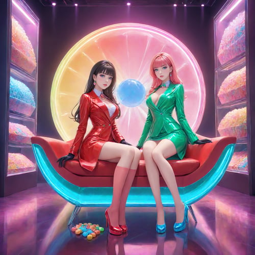阿芙蕾娅-糖果女孩(双子模型二) by 纳兰芸诗是阿芙蕾娅 on Tensor.Art
