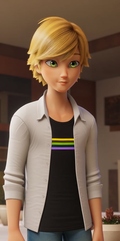 Adrien Agreste S6, Ladybug, Miraculous, Flux  by Tetete on Tensor.Art