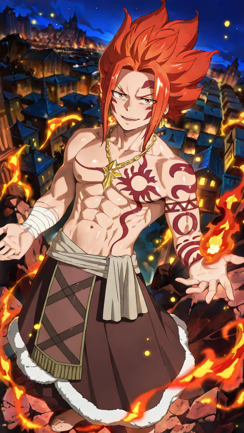 Ignia_Fairy Tail by Sylion_Helia27 on Tensor.Art