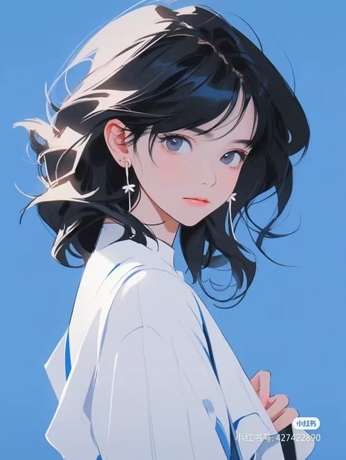 克莱因风格头像 by 于修 on Tensor.Art