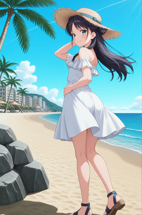 Summer Dress - Concept/clothing by Min on Tensor.Art
