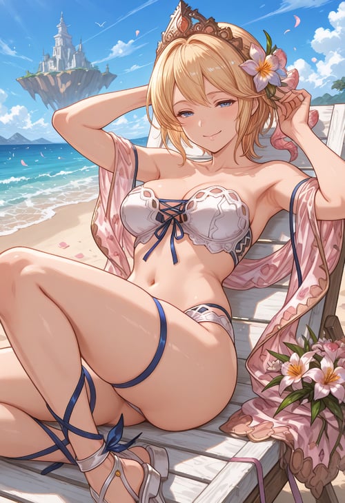 Granblue Fantasy (グランブルーファンタジー) ~ Europa - エウロペ [2 Outfits] by Min on Tensor.Art