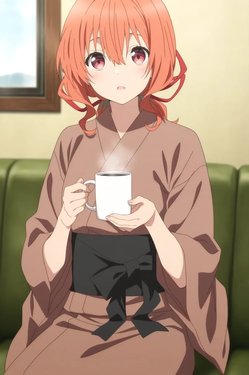Yuna Amagami (甘神夕奈) - Tying the Knot with an Amaga by Katori Konoe on Tensor.Art