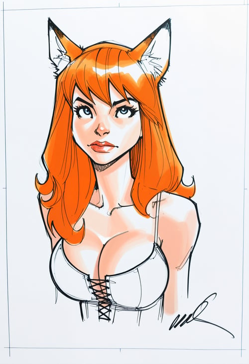 Vixon's Illustrious Styles - Humberto Ramos by ZorV on Tensor.Art