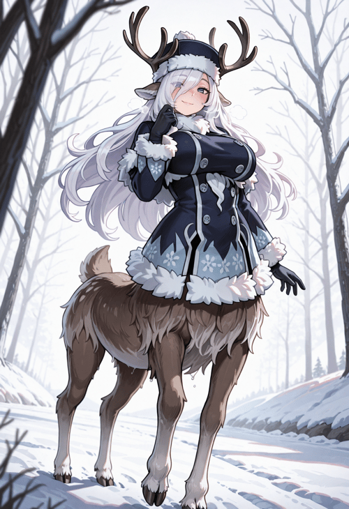 White Horn - Monster Girl Encyclopedia (MGE) by user_874754251056777575 on Tensor.Art
