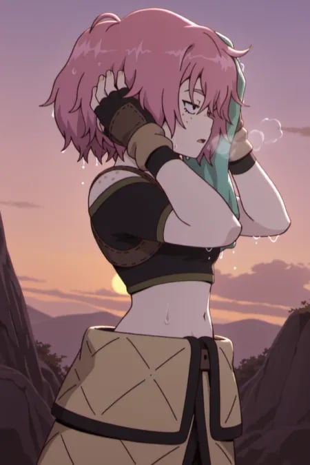 Lilas Glasmearin - Dragon Striker by CliffJumper on Tensor.Art