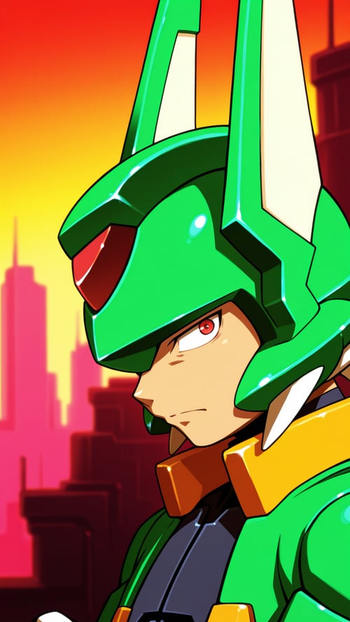 Model H - Megaman ZX Advent by bfai on Tensor.Art