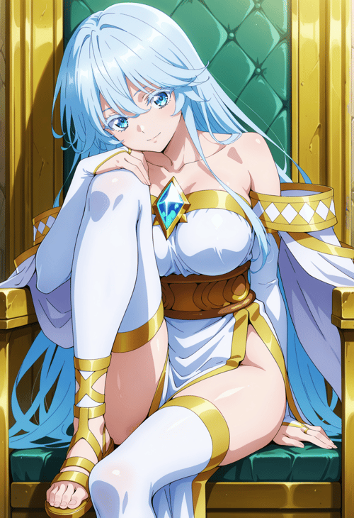 Elfaria Albis Serfort (Tsue to Tsurugi no Wistoria by Ttan on Tensor.Art