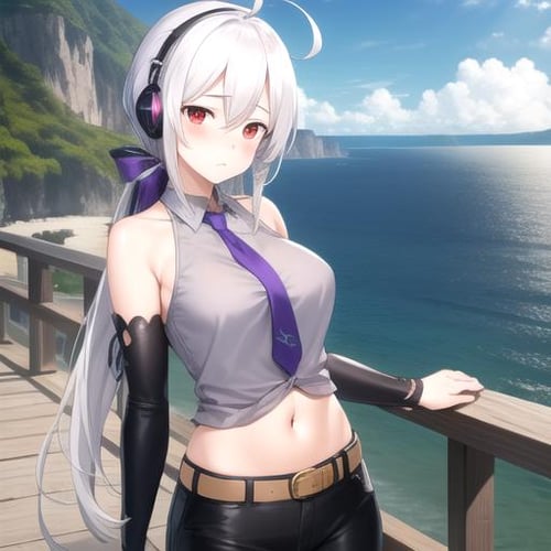 弱音白-博歌乐(Yowane Haku-Vocaloid) by ishiwatafox117 on Tensor.Art