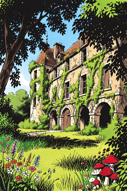Spirou & Fantasio - Bande dessinée style (franco-belgian comic) by Yofaraway on Tensor.Art