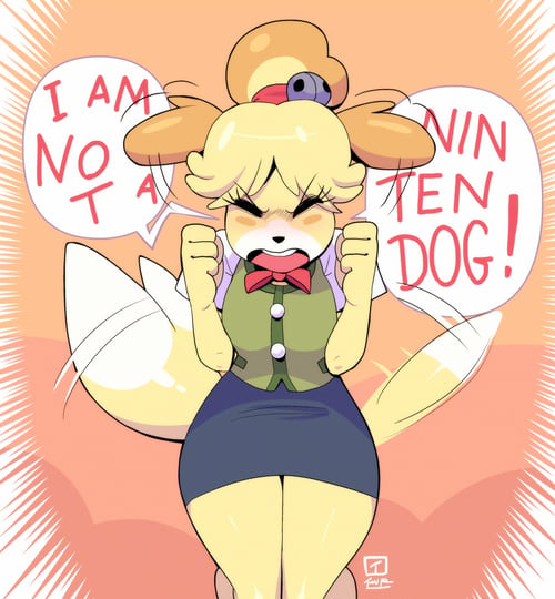 Isabelle V2 | Animal Crossing | SDN by Symfe_Du_Nord on Tensor.Art