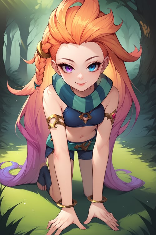 Zoe (LoL) - Comission LoRA PonyXL [NSFW Support] by KillerUwU13_AI on Tensor.Art