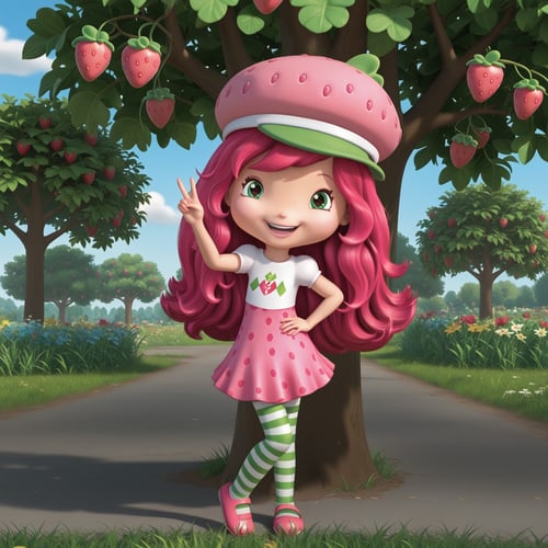 Strawberry Shortcake by Mexdude_1999 on Tensor.Art