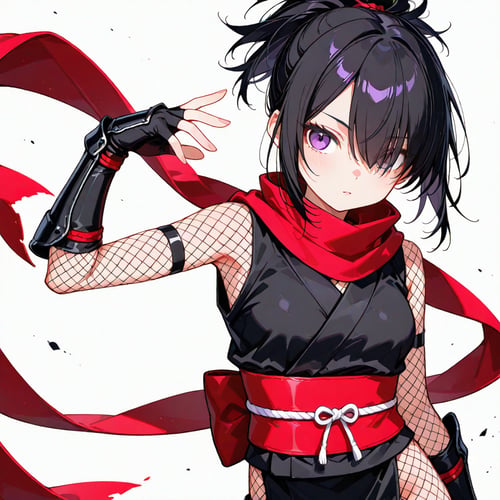 オリジナルAIキャラ Ninja Girl [Takamura Kaede] 鷹村 楓 by スライムナイト on Tensor.Art