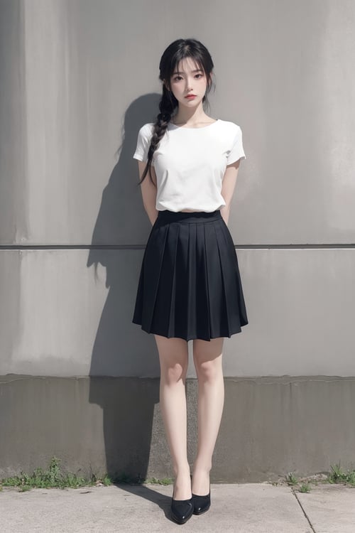 百褶裙美女 by 智绘ai on Tensor.Art