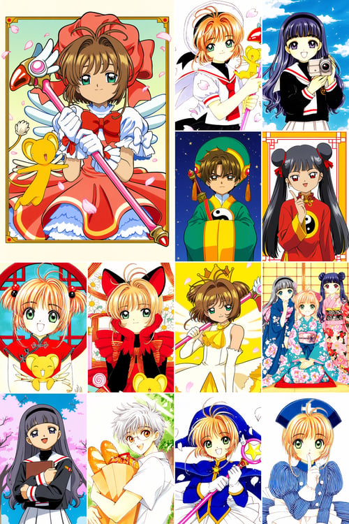 CLAMP，Anime & Manga，《Card Captor Sakura》Style by EroBytes on Tensor.Art