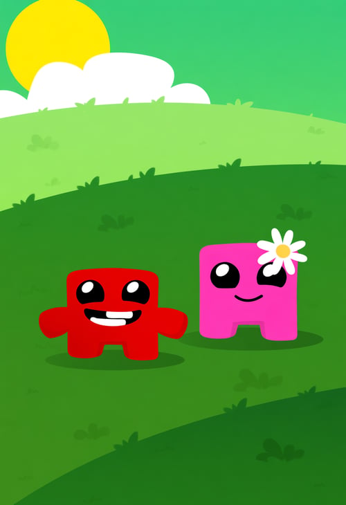 Meat Boy (Super Meat Boy) by DuglasKele on Tensor.Art