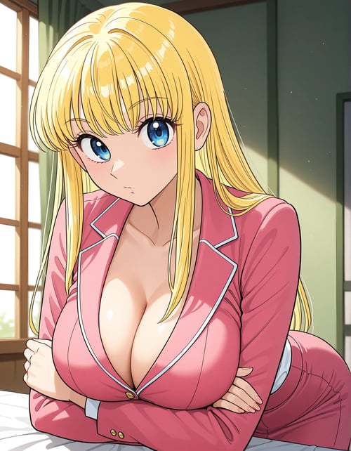 akimoto reiko (kochikame) / 秋本・カトリーヌ・麗子 (こち亀) by user_874754251056777575 on Tensor.Art
