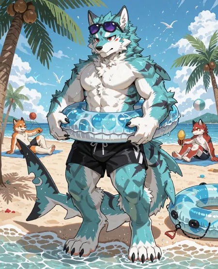 krea2 furry by silarce on Tensor.Art
