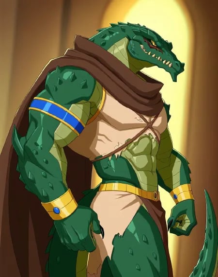 Sobek (Egyxos) (NoobAI) (AD) by user_720431629750874608 on Tensor.Art
